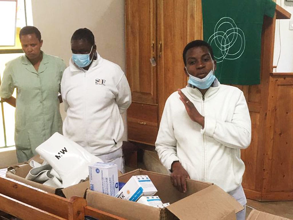 Corona-Hilfsaktion in Marangu